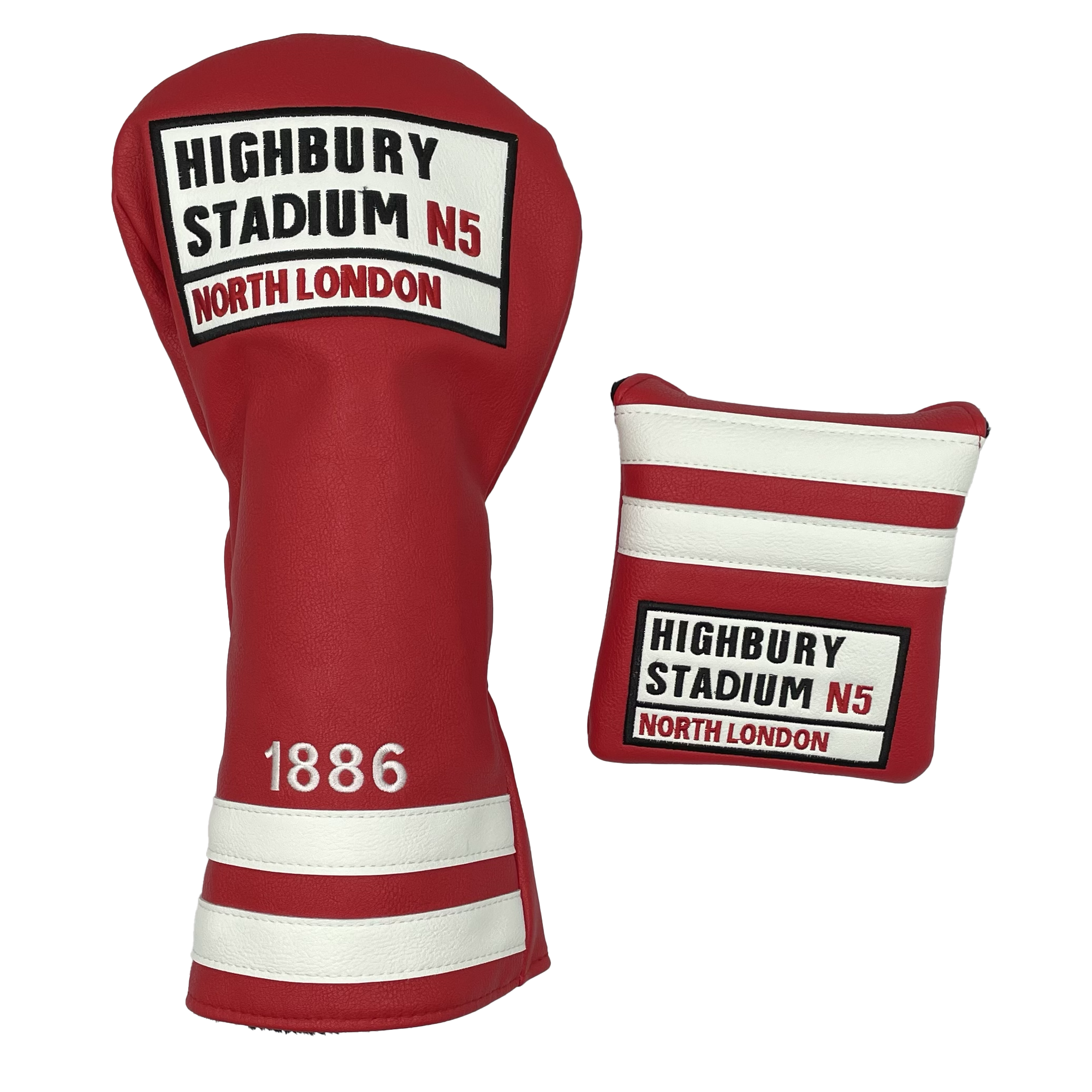 Arsenal Driver & Mallet Headcover Bundle – ELG Golf
