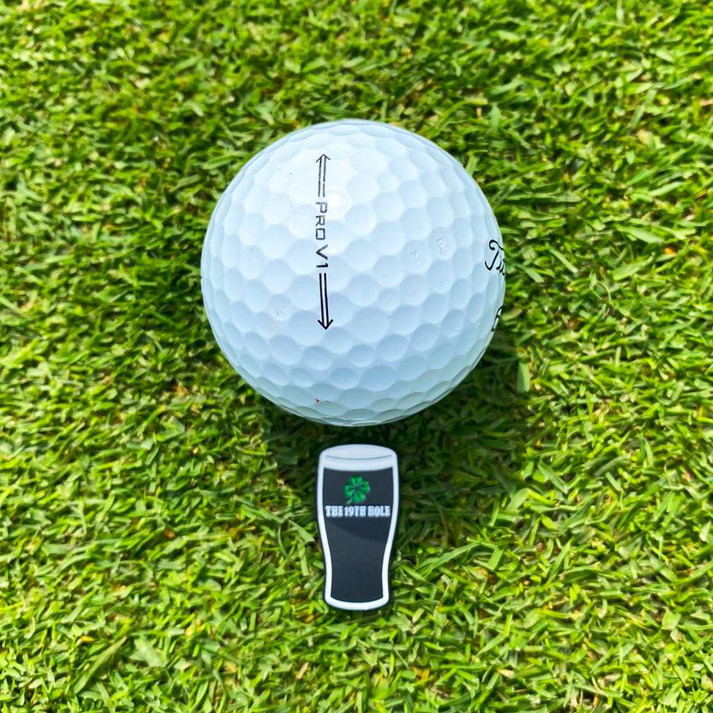 Irish Stout Beer Ball Marker