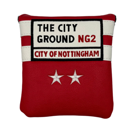 Nottingham Forest Mallet Putter Cover