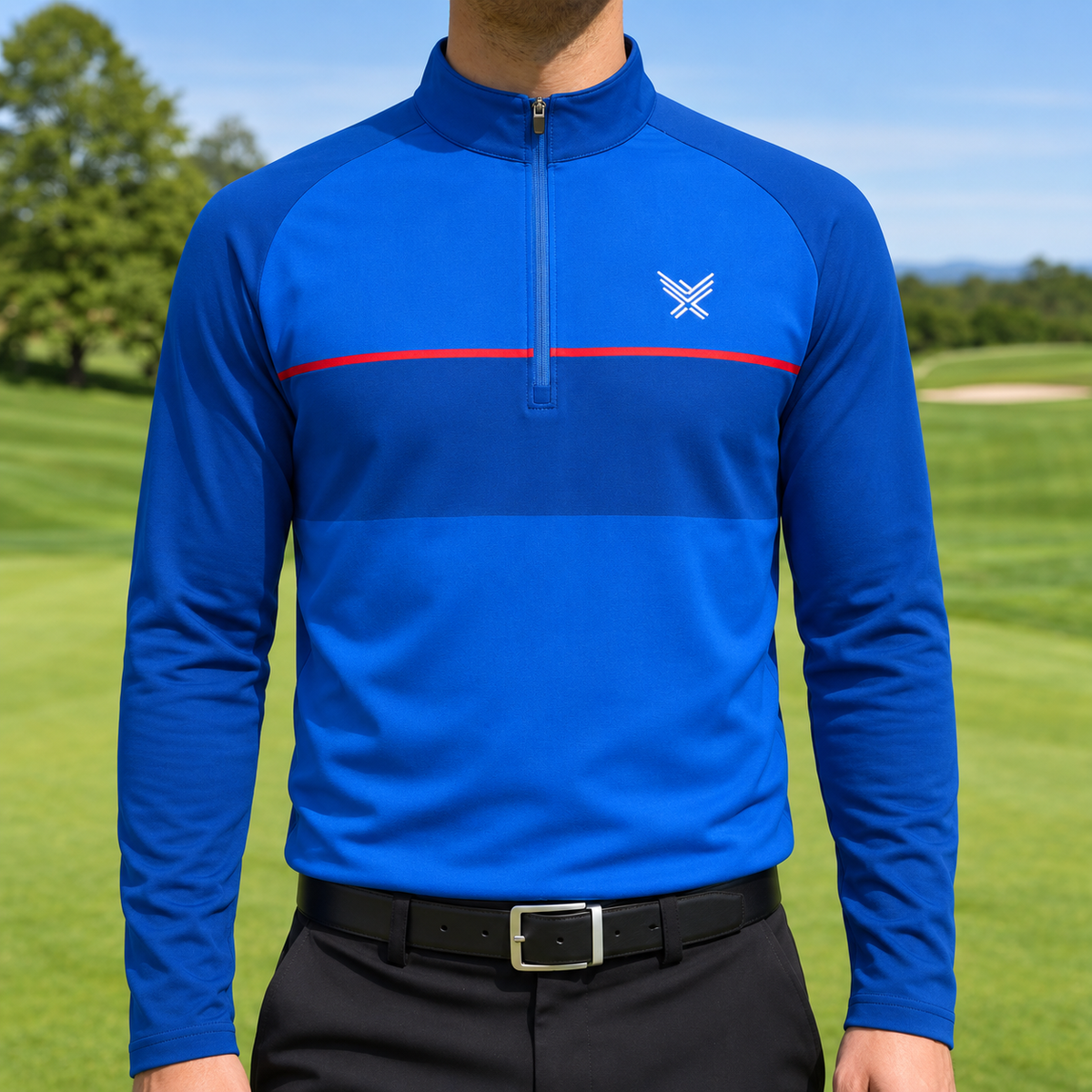 Rangers '98 Retro Golf Mid Layer