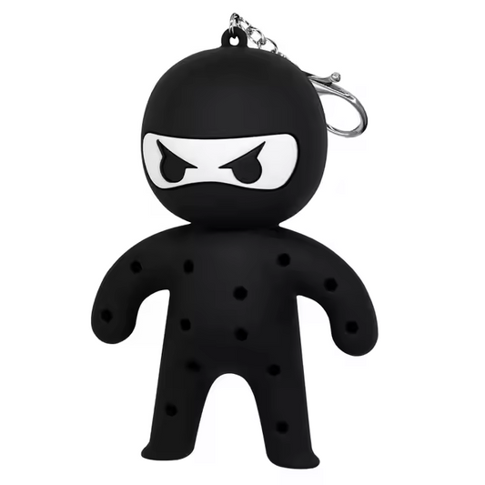 Ninja Golf Tee Holder Keychain – Holds Up to 13 Tees