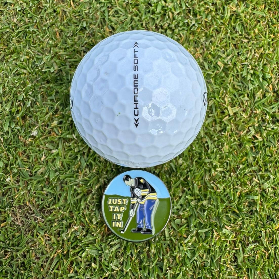 Just Tap It In - Golf Ball Marker