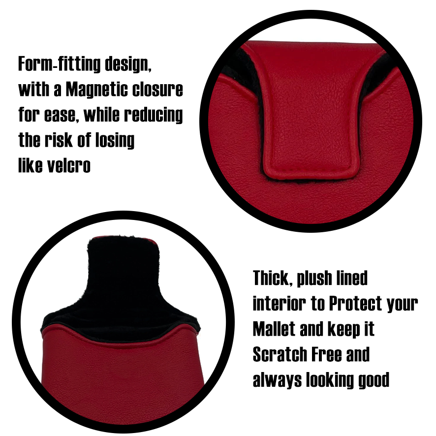 Arsenal Putter Arsenal (Highbury) Mallet Putter Cover – ELG Golf