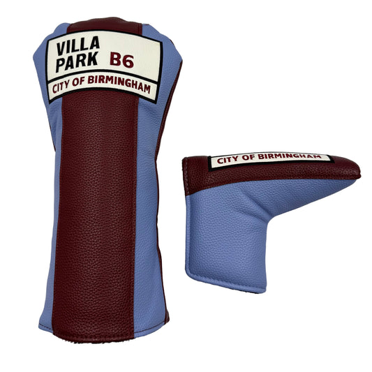 Aston Villa (Villa Park) Driver & Blade Headcover Bundle