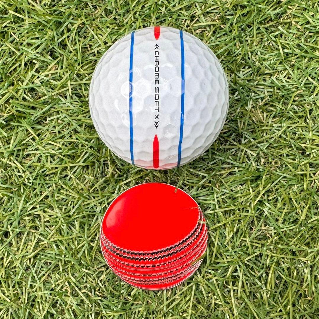 Cricket Ball - Golf Ball Marker