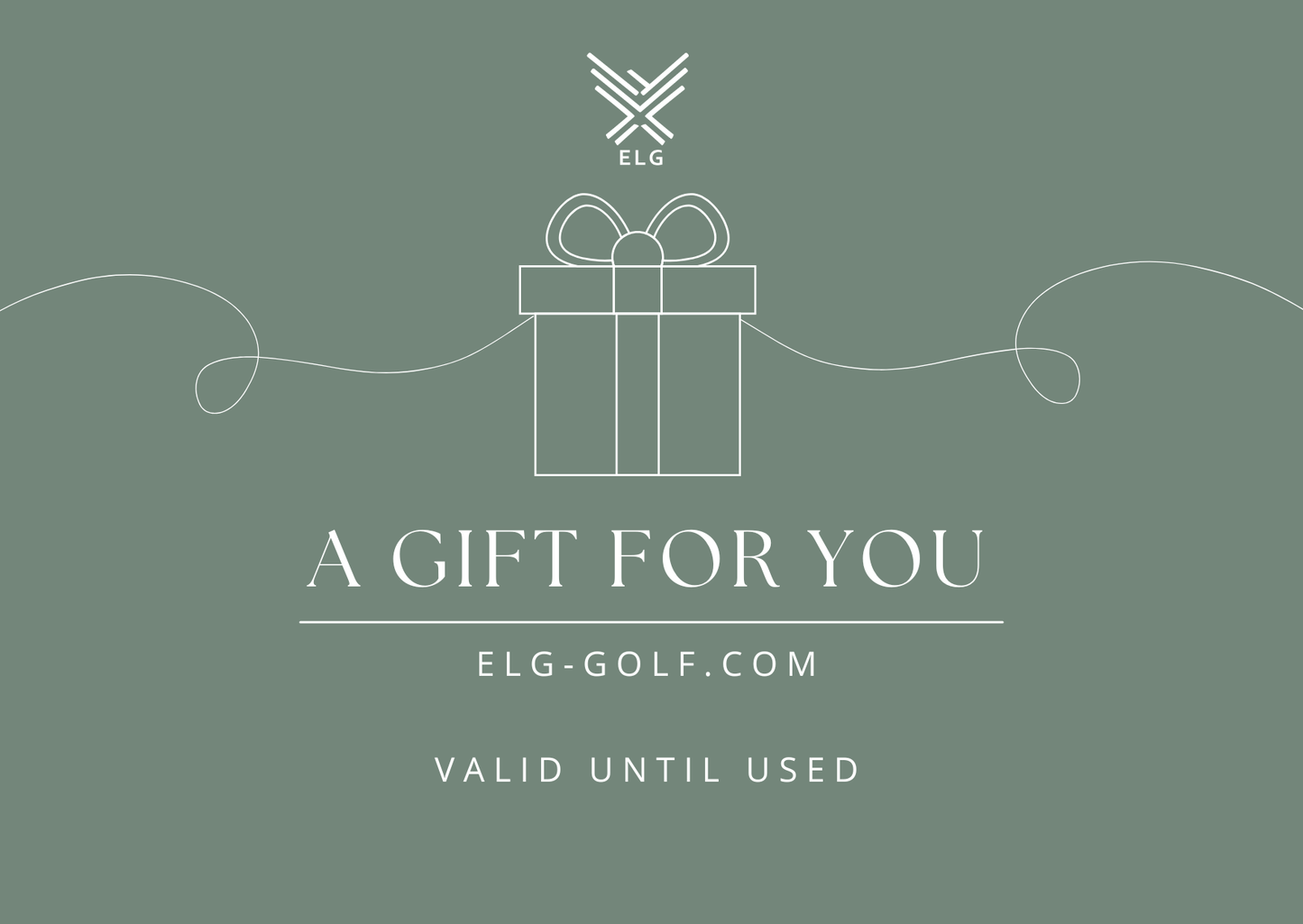ELG Golf Gift Card