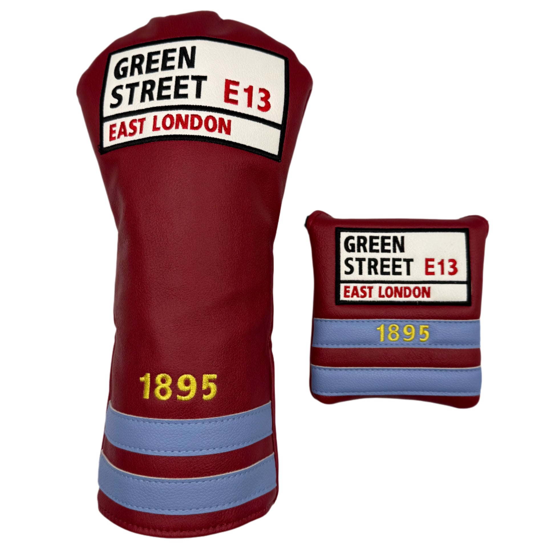 Green Street Driver & Mallet Headcover Bundle