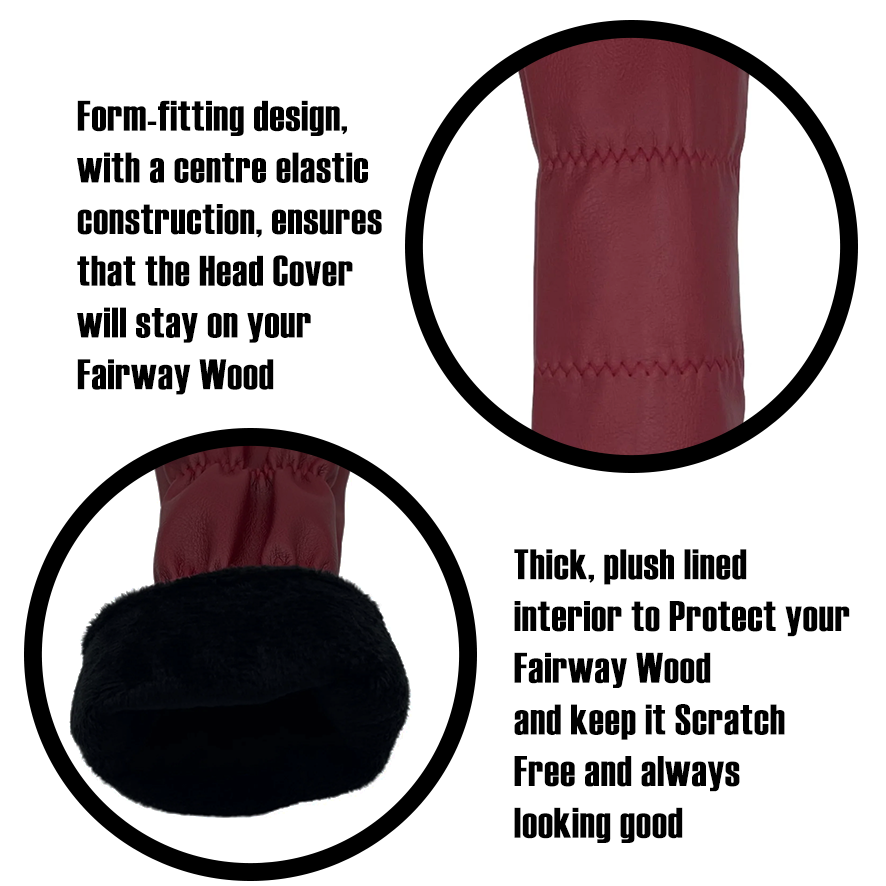 Green Street Golf Fairway Wood Headcover