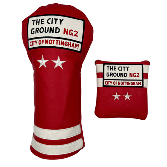 Nottingham Forest Driver & Mallet Headcover Bundle