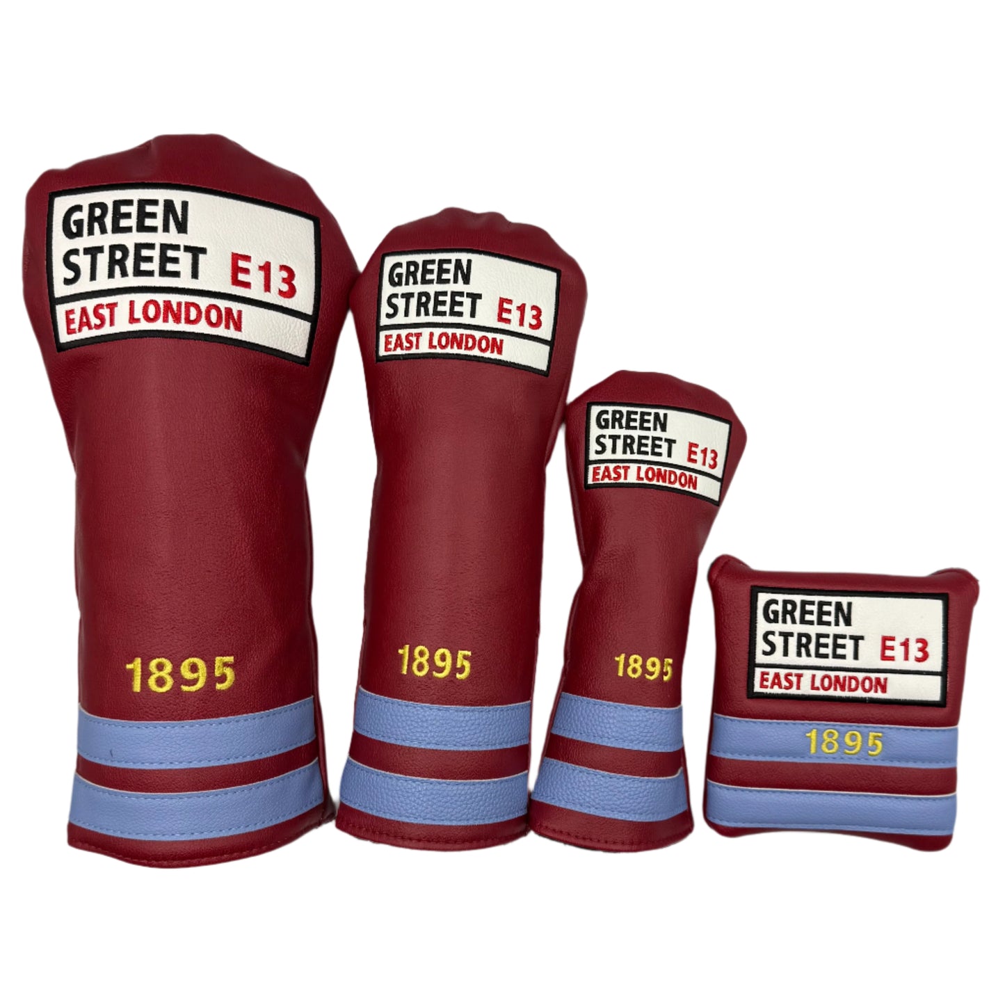 West Ham (Green Street) Driver, Hybrid, Wood & Mallet Bundle