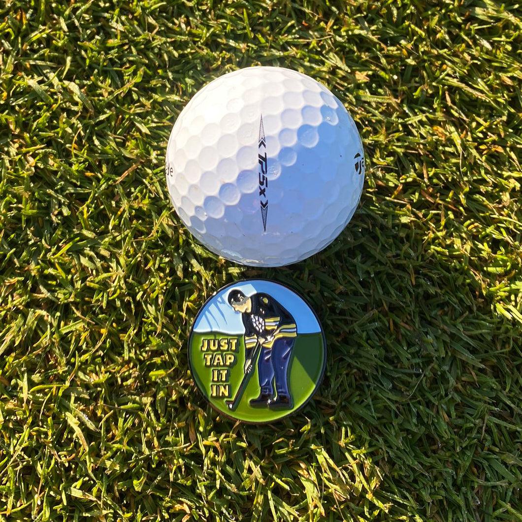 Just Tap It In - Golf Ball Marker